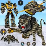Army Tank Lion Robot Car Games [Unlimited Money] Mod Apk v10.8.3